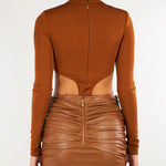 Body Sigaro in jersey con logo gioiello BO05567E2 FK3 ELISABETTA FRANCHI 