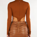 Body Sigaro in jersey con logo gioiello BO05567E2 FK3 ELISABETTA FRANCHI 