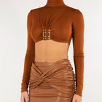 Body Sigaro in jersey con logo gioiello BO05567E2 FK3 ELISABETTA FRANCHI 