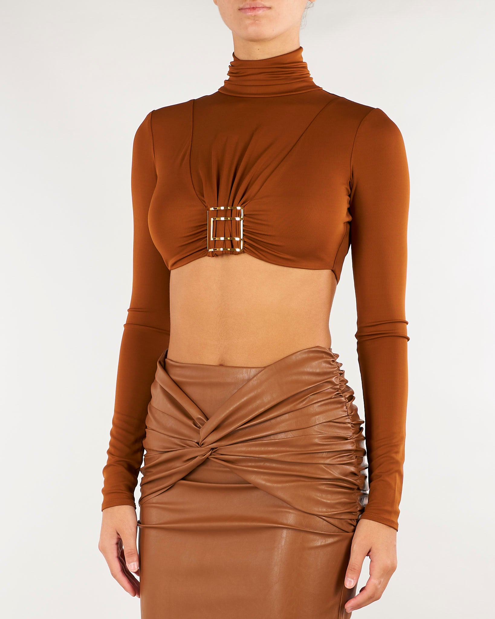 Body Sigaro in jersey con logo gioiello BO05567E2 FK3 ELISABETTA FRANCHI 