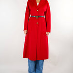Cappotto Red Passion in panno double con cintura CP03D67E2 CG5 ELISABETTA FRANCHI 