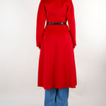 Cappotto Red Passion in panno double con cintura CP03D67E2 CG5 ELISABETTA FRANCHI 