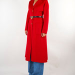 Cappotto Red Passion in panno double con cintura CP03D67E2 CG5 ELISABETTA FRANCHI 