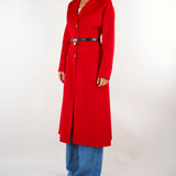 Cappotto Red Passion in panno double con cintura CP03D67E2 CG5 ELISABETTA FRANCHI 