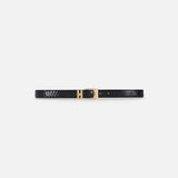 Cintura Nero in pelle con trama a squame CT63S67E2 110 ELISABETTA FRANCHI 