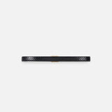 Cintura Nero in pelle con trama a squame CT63S67E2 110 ELISABETTA FRANCHI 