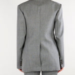 Giacca Grigio Melange in lana GI28167E2 431 ELISABETTA FRANCHI 