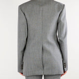 Giacca Grigio Melange in lana GI28167E2 431 ELISABETTA FRANCHI 