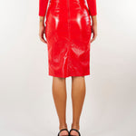 Gonna Red Passion lucida con cinturini GO24167E2 CG5 ELISABETTA FRANCHI 