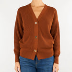 Cardigan Sigaro in maglia con bottoni gioiello MK01S66E2 FK3 ELISABETTA FRANCHI 