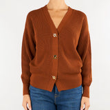 Cardigan Sigaro in maglia con bottoni gioiello MK01S66E2 FK3 ELISABETTA FRANCHI 