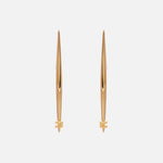 Orecchini Oro Giallo con logo OR24A66E2 U95 ELISABETTA FRANCHI 