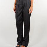 Pantaloni Nero in raso stretch PA18266E2 110 ELISABETTA FRANCHI 