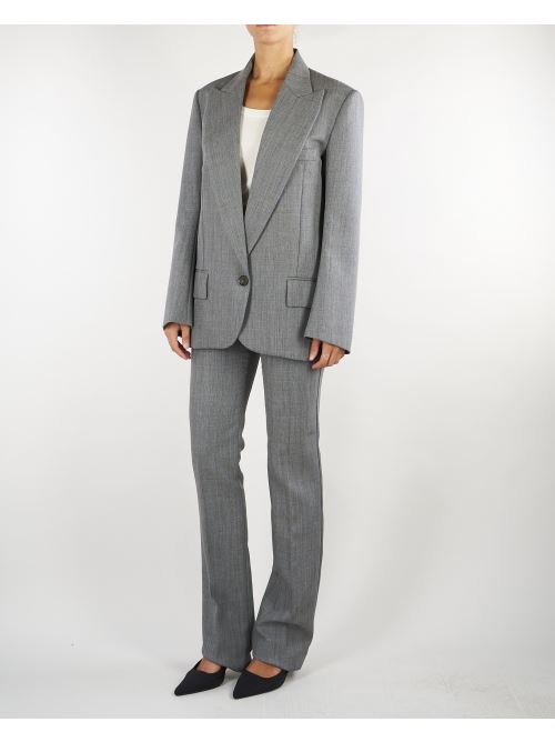 Pantaloni Grigio Melange in lana PA18667E2 431 ELISABETTA FRANCHI 
