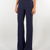 Pantaloni Blu Notte in doppio crêpe stretch PA19666E2 H88 ELISABETTA FRANCHI 