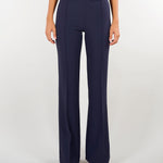 Pantaloni Blu Notte in doppio crêpe stretch PA19666E2 H88 ELISABETTA FRANCHI 