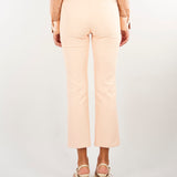 Pantaloni Nude in doppio crêpe stretch con dettaglio gioiello PA19866E2 EA1 ELISABETTA FRANCHI 
