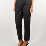Pantaloni Nero in raso stretch PA20366E2 110 ELISABETTA FRANCHI 
