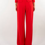 Pantaloni Red Passion in crêpe leggero con cintura PA20766E2 CG5 ELISABETTA FRANCHI 