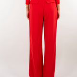 Pantaloni Red Passion in crêpe leggero con cintura PA20766E2 CG5 ELISABETTA FRANCHI 