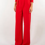 Pantaloni Red Passion in crêpe leggero con cintura PA20766E2 CG5 ELISABETTA FRANCHI 