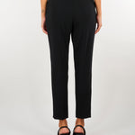 Pantaloni Nero in crêpe leggero PA20966E2 110 ELISABETTA FRANCHI 