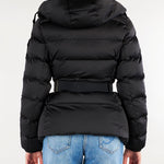 Piumino Nero in tessuto vela PI92D66E2 110 ELISABETTA FRANCHI 