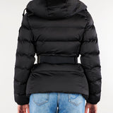 Piumino Nero in tessuto vela PI92D66E2 110 ELISABETTA FRANCHI 
