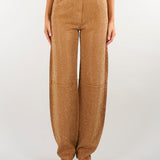 Jeans Daino balloon in denim con strass PJ16D66E2 AI6 ELISABETTA FRANCHI 