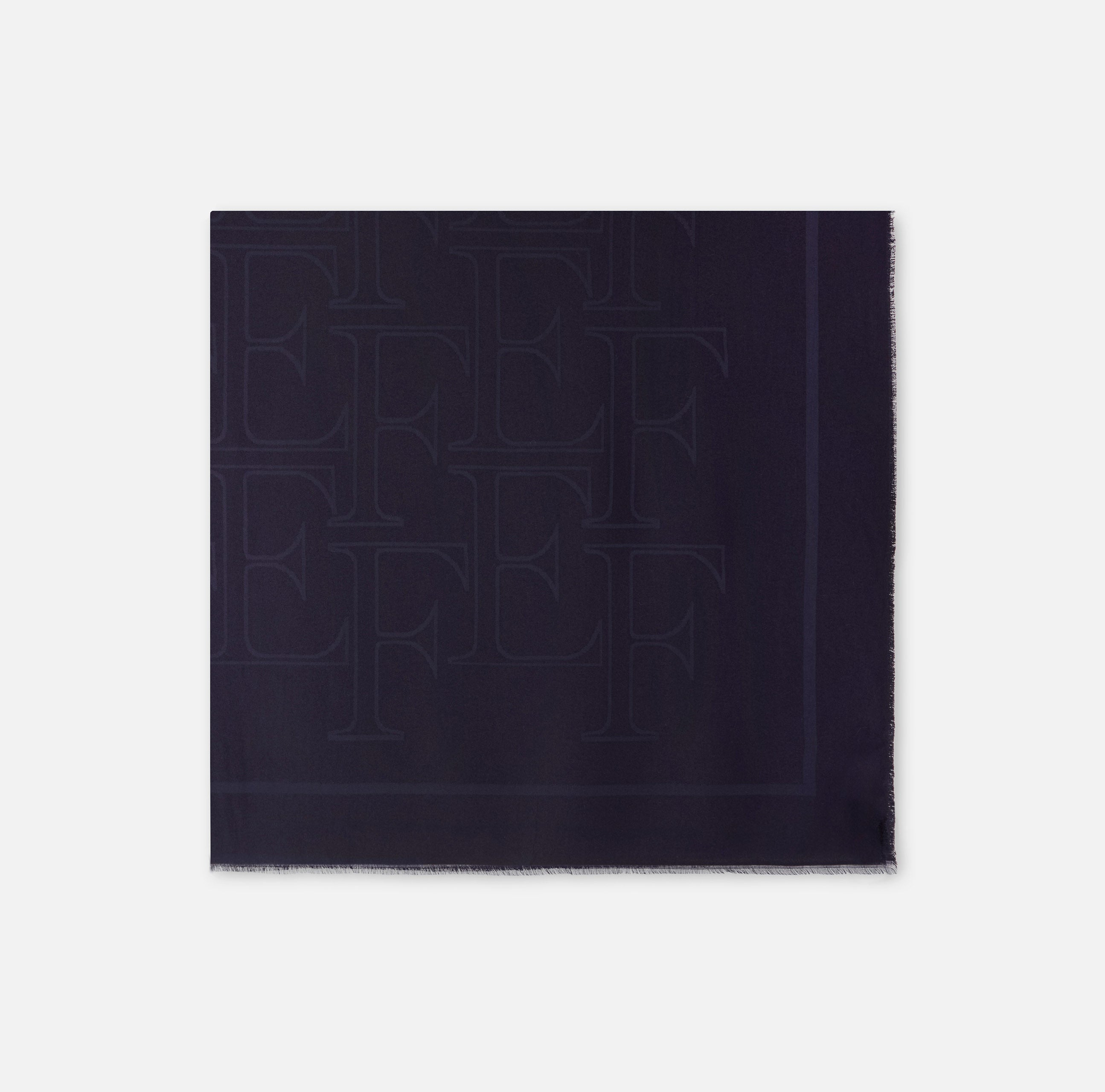 Foulard Blu in viscosa e modal SC02F66E2 H88 ELISABETTA FRANCHI 