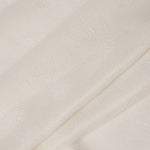 Foulard Avorio in lurex con tema piume SC06F67E2 360 ELISABETTA FRANCHI 