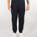 Pantalone Blu in double jersey con logo EM004539AF10013 UB118 EMPORIO ARMANI 