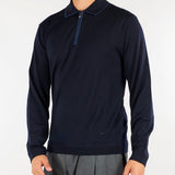 Maglia Polo Blu con profili a contrasto EM006224AF27805 UB118 EMPORIO ARMANI 