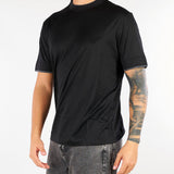 T-shirt Nero in jersey e lyocell con logo EM006766AF10017 MC718 EMPORIO ARMANI 
