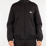 Felpa Nero Full zip in jersey modal con placca logo EM006821AF17545 UC001 EMPORIO ARMANI 