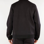 Felpa Nero Full zip in jersey modal con placca logo EM006821AF17545 UC001 EMPORIO ARMANI 