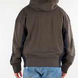 Felpa Fango con cappuccio e zip Hong Kong capsule EM007053AF13713 U6139 EMPORIO ARMANI 