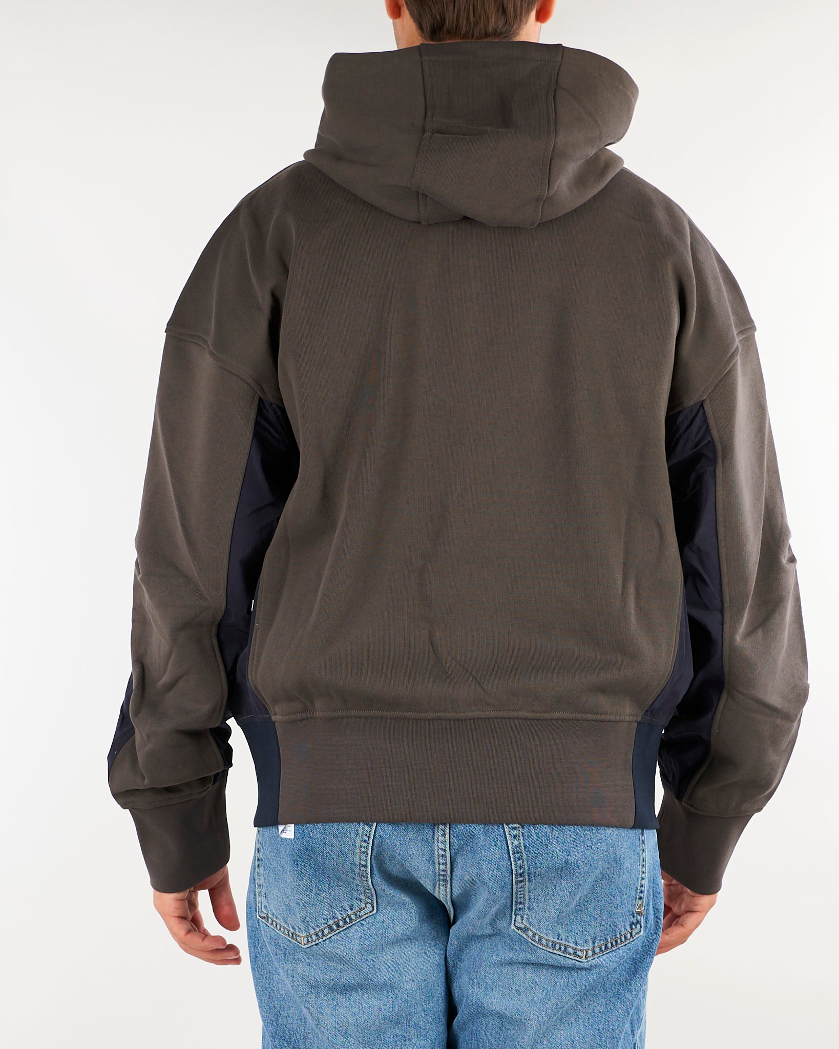 Felpa Fango con cappuccio e zip Hong Kong capsule EM007053AF13713 U6139 EMPORIO ARMANI 