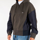 Felpa Fango con cappuccio e zip Hong Kong capsule EM007053AF13713 U6139 EMPORIO ARMANI 