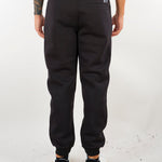 Pantaloni Nero jogger in jersey modal con placca logo EM007347AF17545 UC001 EMPORIO ARMANI 