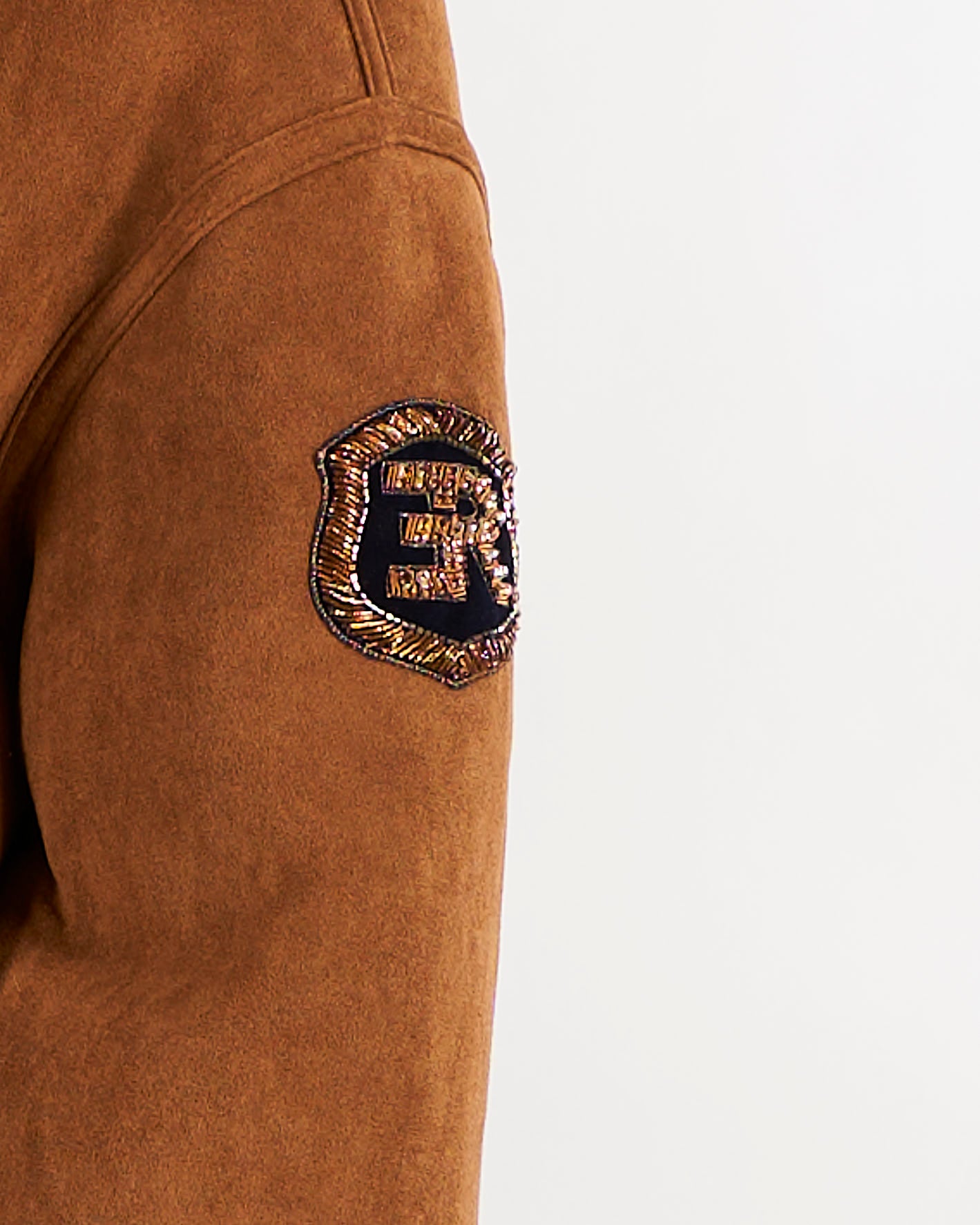 Giubbotto Cuoio in suede con interno effetto Shearling D49ED059E90 MFC22 ERMANNO BY ERMANNO SCERVINO 