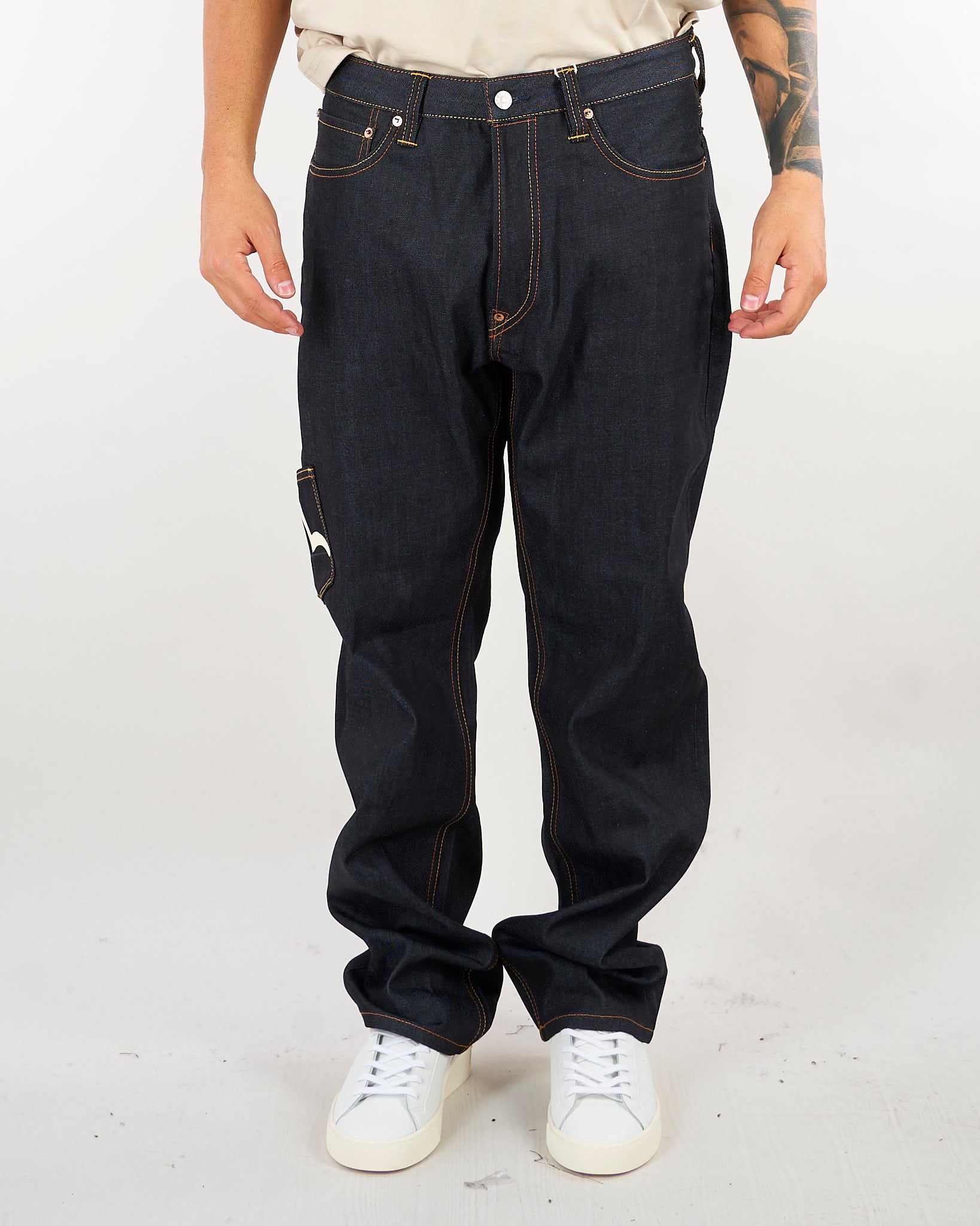 Jeans Multi-Pocket Seagull Regular Fit 2EAHTM4JE125600DN INDX EVISU 
