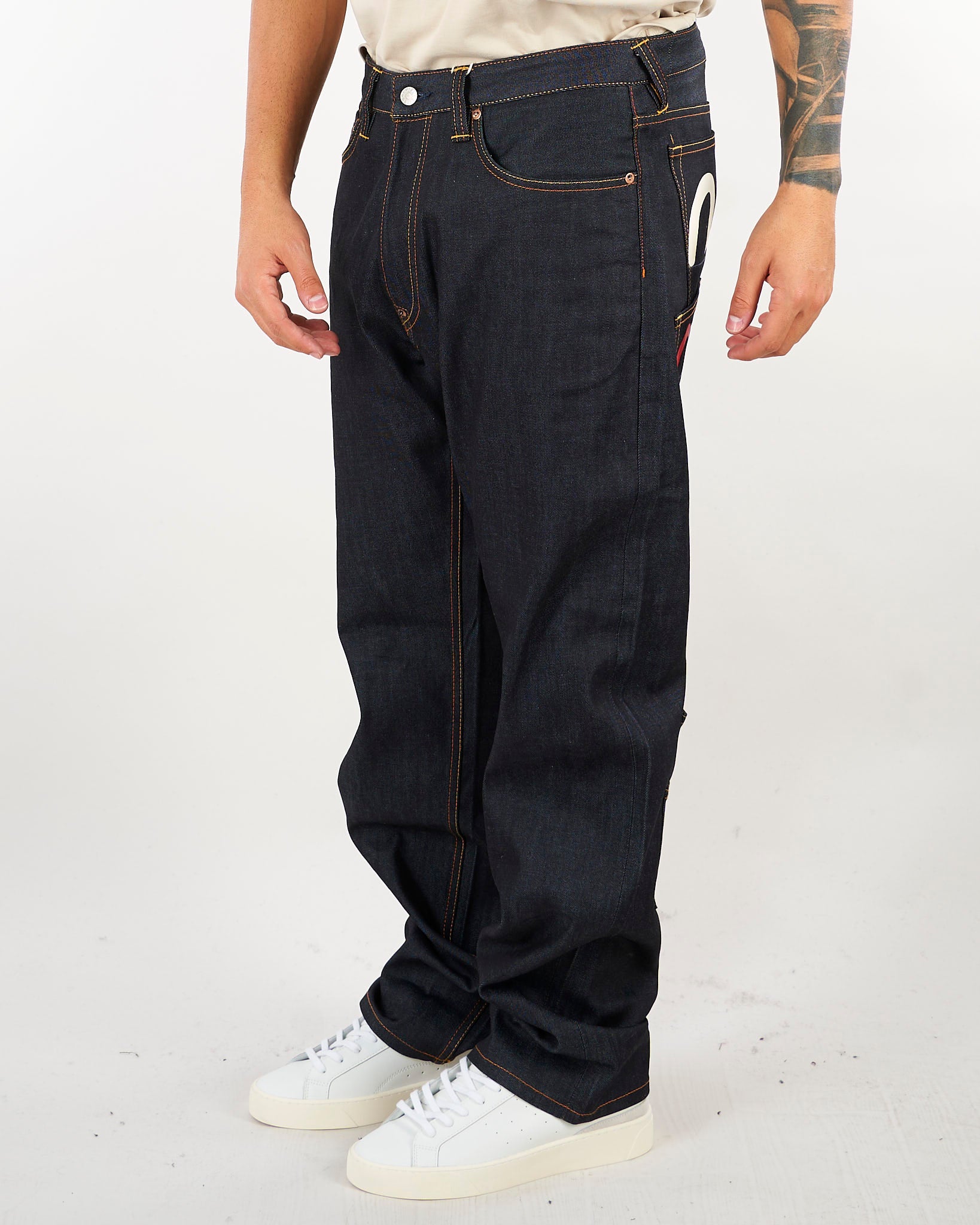 Jeans Multi-Pocket Seagull Regular Fit 2EAHTM4JE125600DN INDX EVISU 