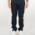 Jeans con orlo a vista e tasche, stampa gabbiani grigi e bianchi #2017 2EAHTM6JE100117DN INDX EVISU 