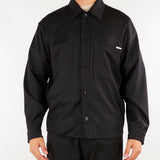 Overshirt Nero Relaxed fit con tasca CA3827 9 I'M BRIAN 
