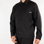 Overshirt Nero Relaxed fit con tasca CA3827 9 I'M BRIAN 
