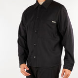 Overshirt Nero Relaxed fit con tasca CA3827 9 I'M BRIAN 