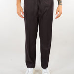 Pantalone Moro con elastico in vita e gamba ampia PA3888 20 I'M BRIAN 