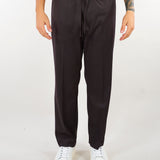 Pantalone Moro con elastico in vita e gamba ampia PA3888 20 I'M BRIAN 