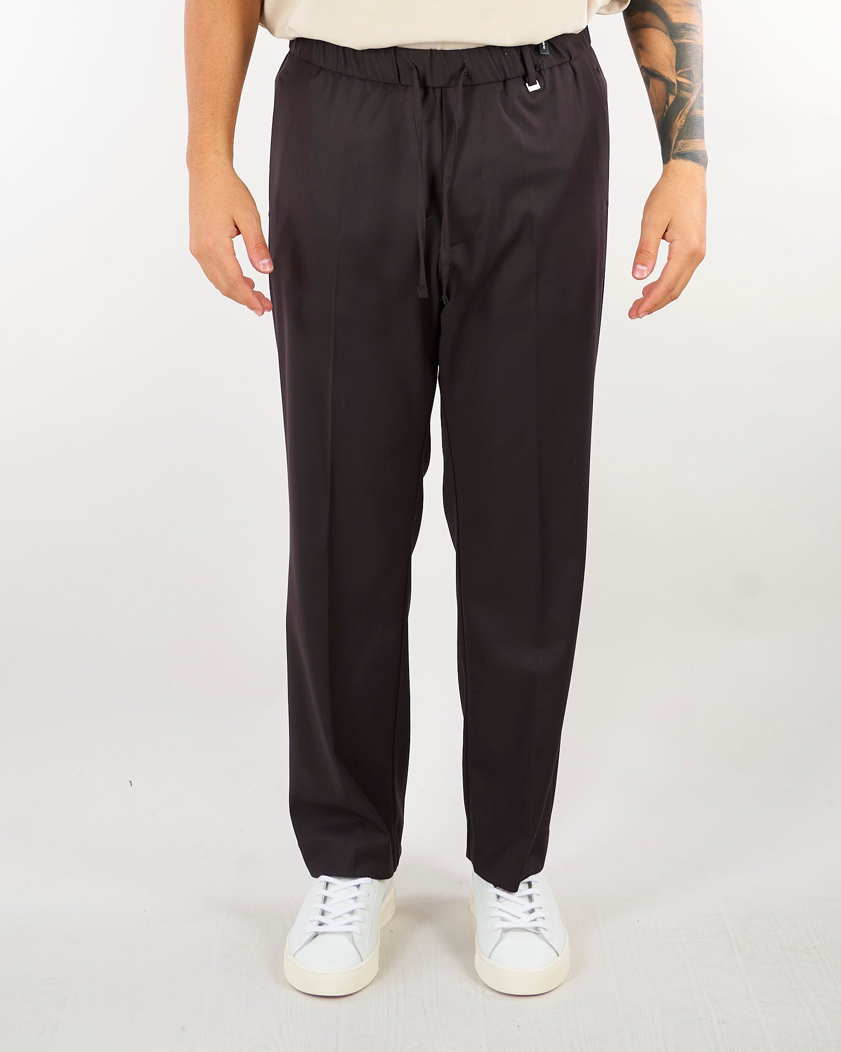 Pantalone Moro con elastico in vita e gamba ampia PA3888 20 I'M BRIAN 